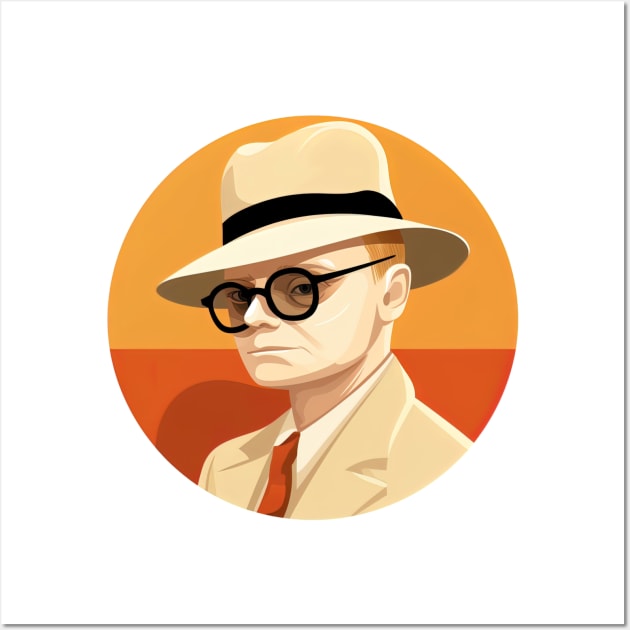 Truman Capote Wall Art by ComicsFactory